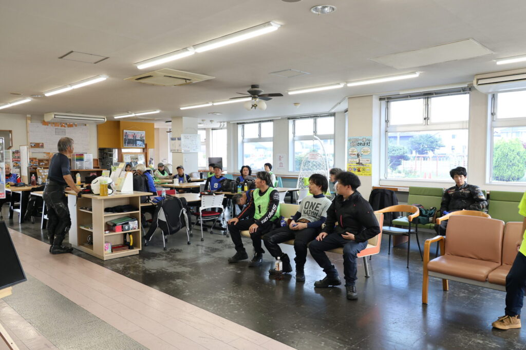 2026年7月12日に四日市南自動車学校で開催したMSSF基礎ライディング講習会の写真